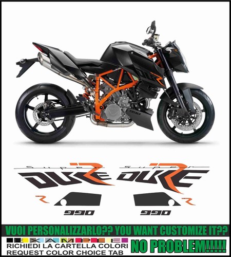Adesivi super duke - 990, 2007