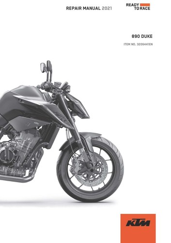 Ktm duke 890l 2021 - duke, repair